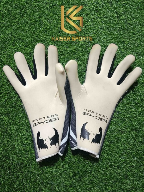 Guantes de portero PORTEROSPYDER Spyder Venom (Negro/Blanco) - Image 3