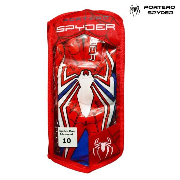 Guantes de portero PORTEROSPYDER Spyder Advanced (Rojo/Azul) - Image 3