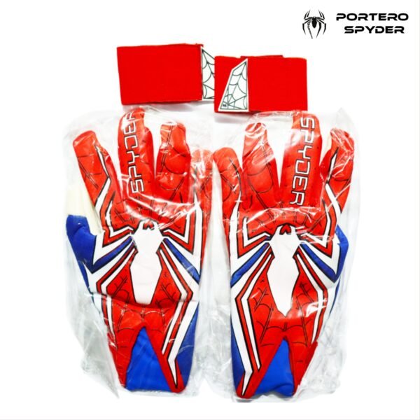 Guantes de portero PORTEROSPYDER Spyder Advanced (Rojo/Azul) - Image 6
